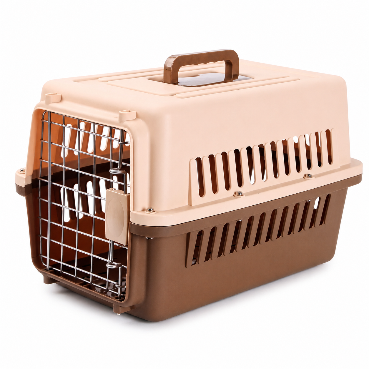 Caisse de transport aérée pour chat Pour toi Mon chat