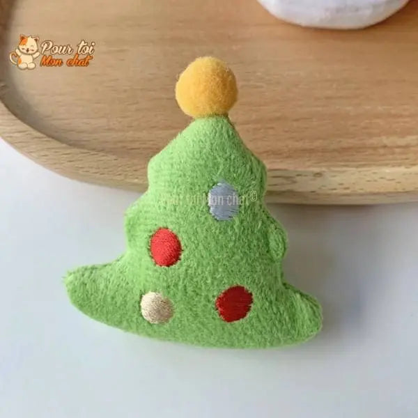Noël Jouets en Peluche, décors de Noël, Père Noël, Bonhomme de neige, Sapin, Renne, Nounours, clochette, poupées - Pour Chat - MonNoëlChat™ - Pour toi Mon chat