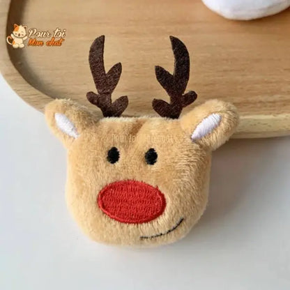Noël Jouets en Peluche, décors de Noël, Père Noël, Bonhomme de neige, Sapin, Renne, Nounours, clochette, poupées - Pour Chat - MonNoëlChat™ - Pour toi Mon chat