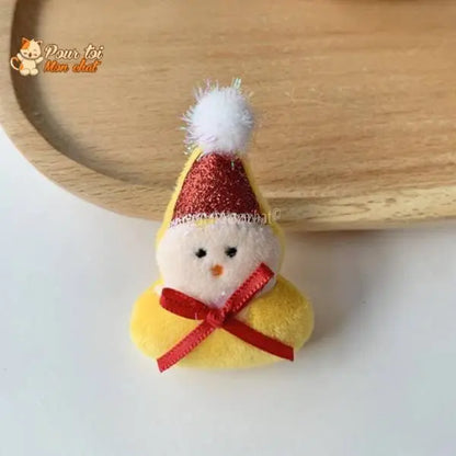 Noël Jouets en Peluche, décors de Noël, Père Noël, Bonhomme de neige, Sapin, Renne, Nounours, clochette, poupées - Pour Chat - MonNoëlChat™ - Pour toi Mon chat