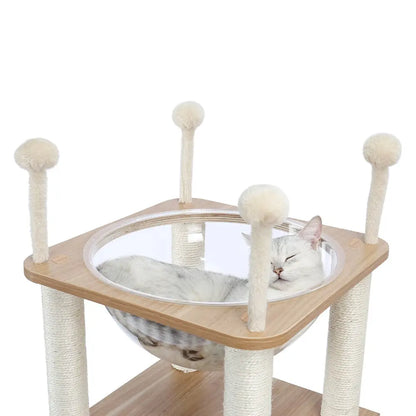 Arbre à chat en sisal à plusieurs niveaux Pour toi Mon chat