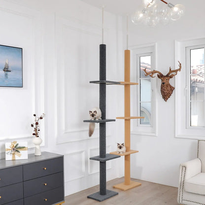 Arbre d'escalade pour chat à cinq niveaux Pour toi Mon chat
