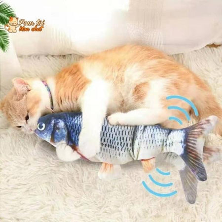 Poisson Sauteur Jouet pour Chat - Attrap'Fish™ - Pour toi Mon chat