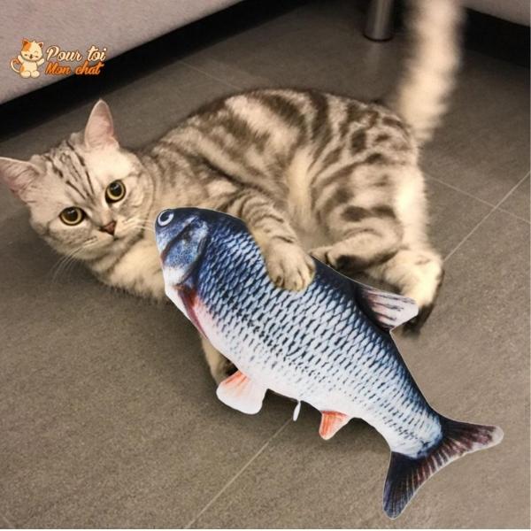 Poisson Sauteur Jouet pour Chat - Attrap'Fish™ - Pour toi Mon chat
