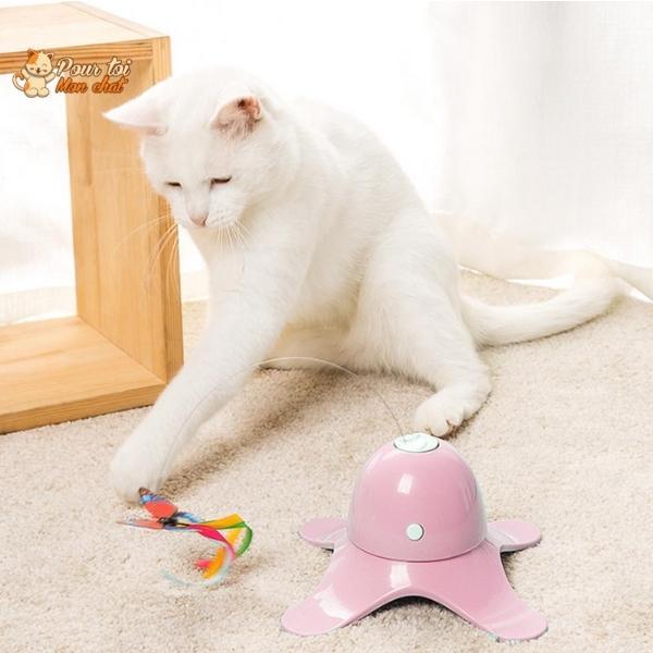 Jouet Papillon Volant pour Chat - Attrap'Papillon™ - Pour toi Mon chat
