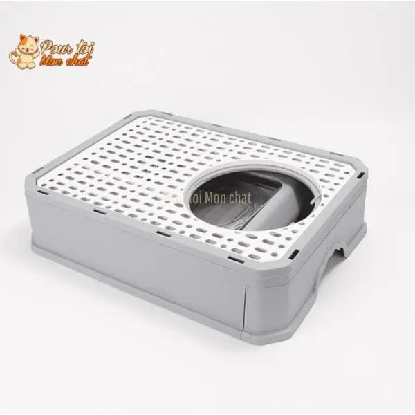Bac à Litière Élégant et Hygiénique pour chat – LittyKitty4™ - Pour toi Mon chat