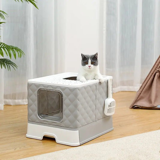Bac à litière pour chat de grande taille Pour toi Mon chat