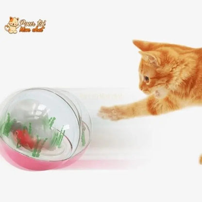 Balle de jeu interactive “aquarium” pour chat - AQUA'CHAT™ - Pour toi Mon chat