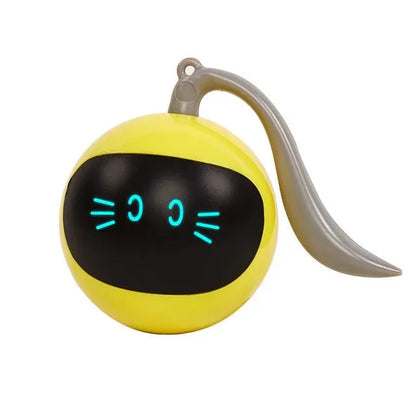 Balle interactive rotative et intelligente à LED pour chaton Pour toi Mon chat