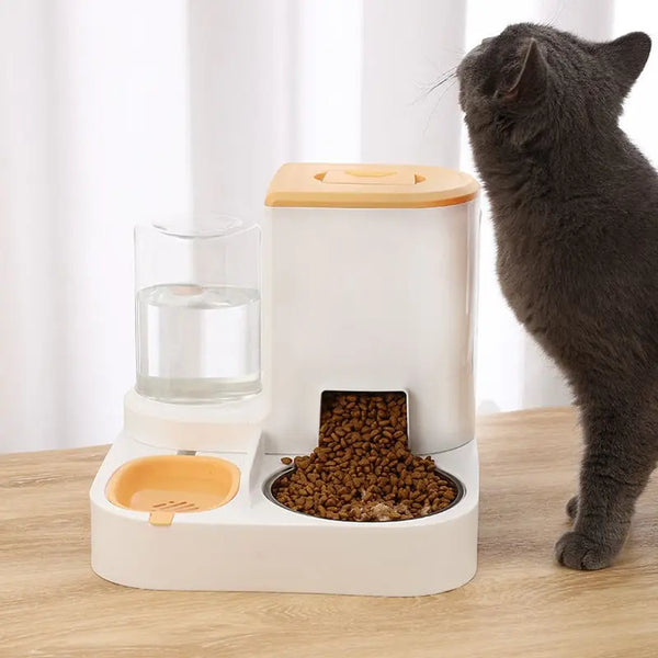 Bol d'alimentation automatique avec distributeur d'eau pour chats Pour toi Mon chat