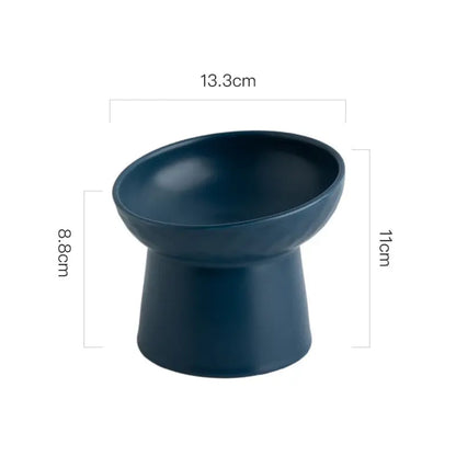 Bol d'eau et de nourriture en céramique style nordique pour chats Pour toi Mon chat