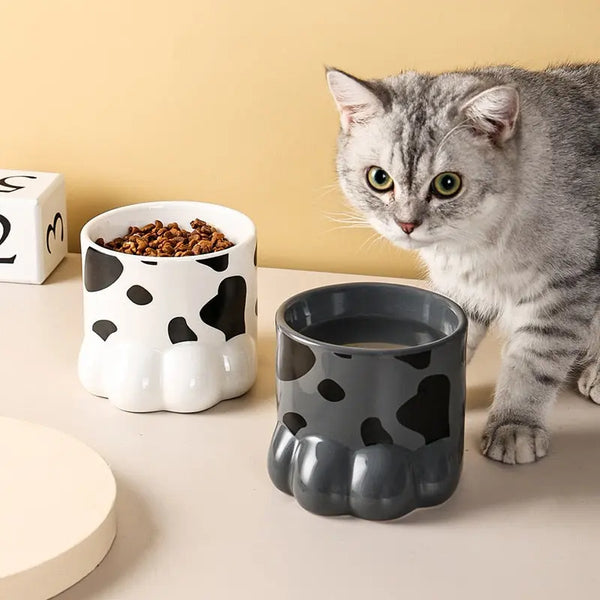 Bol en céramique de style japonais pour chat Pour toi Mon chat