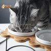Bols d’alimentation et de boisson en céramique pour chats - MonChatBol™ - Pour toi Mon chat