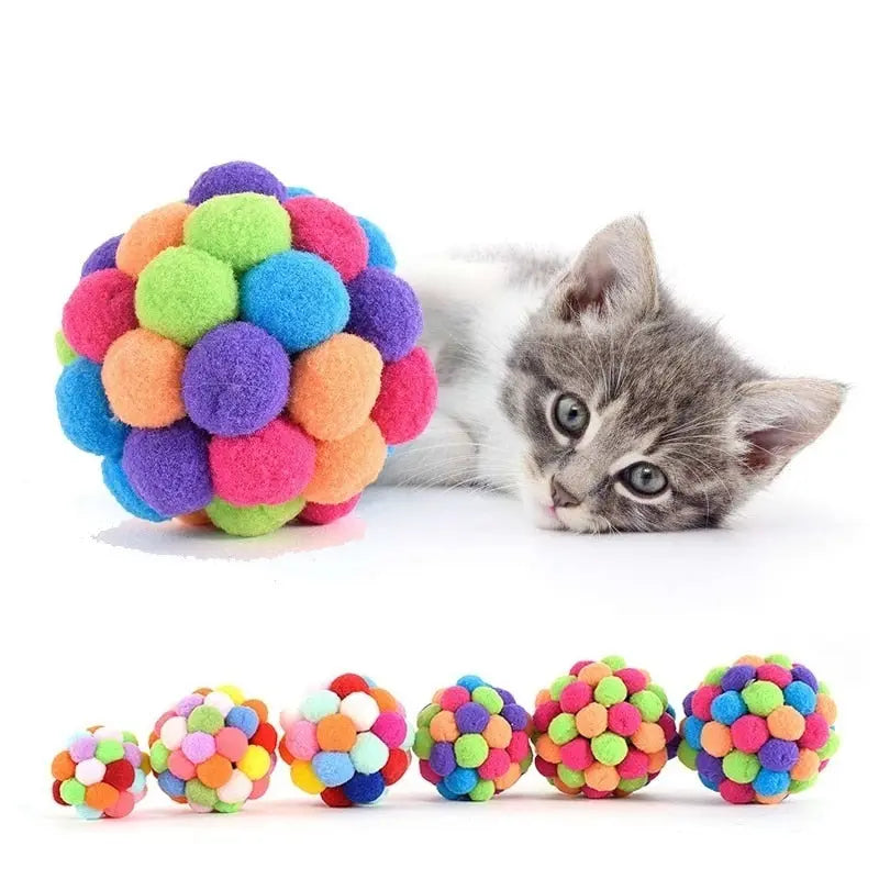 Boule rebondissante faite à la main pour chat Pour toi Mon chat