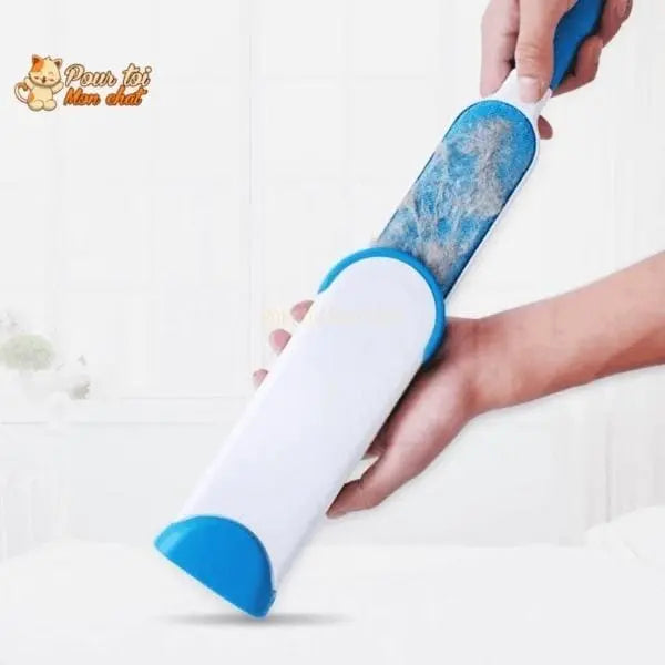 Brosse à poils pour Chat sur Vêtement et Canapé - Chat'Brosse'Tout™ - Pour toi Mon chat