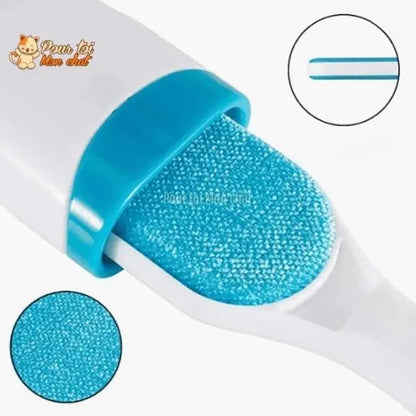 Brosse à poils pour Chat sur Vêtement et Canapé - Chat'Brosse'Tout™ - Pour toi Mon chat