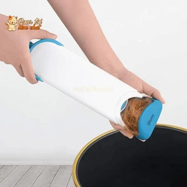 Brosse à poils pour Chat sur Vêtement et Canapé - Chat'Brosse'Tout™ - Pour toi Mon chat