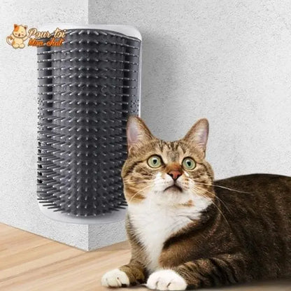 Brosse d’angle, auto-massage pour chats - Pour toi Mon chat