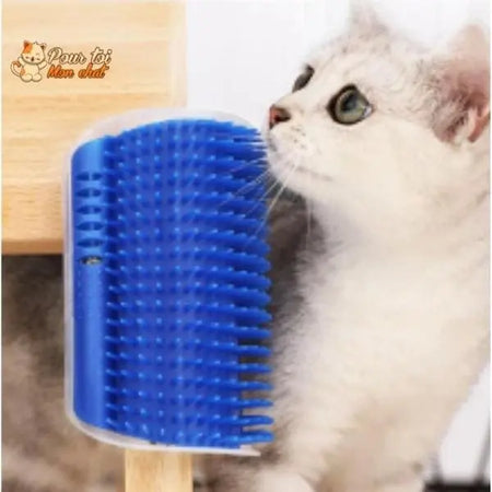 Brosse d’angle, auto-massage pour chats - Pour toi Mon chat