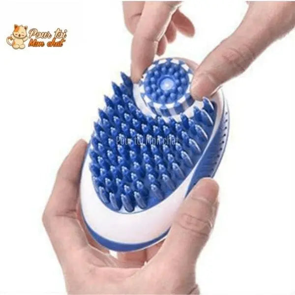 Brosse de bain et de massage pour chat – Toilettage’Chat™ - Pour toi Mon chat