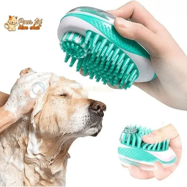 Brosse de bain et de massage pour chat – Toilettage’Chat™ - Pour toi Mon chat