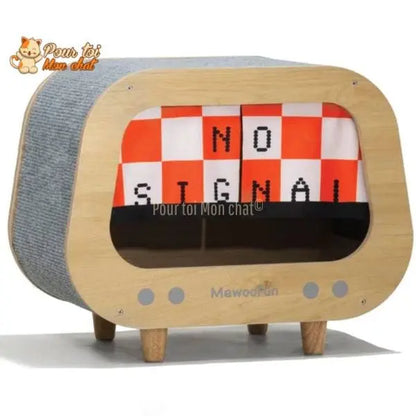 CABANE, LIT, MAISON - POUR CHAT MODERNE EN BOIS - TheRadioChat™ - Pour toi Mon chat