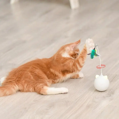 Cat Stick Feathers Accessories for Smart Interactive Cat Toy Funny Pet Game Electronic LED Light Toys Kitty Balls Pour toi Mon chat