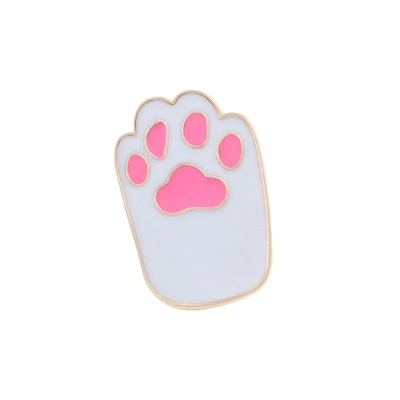 Épingles colorées de pattes de chat Pour toi Mon chat