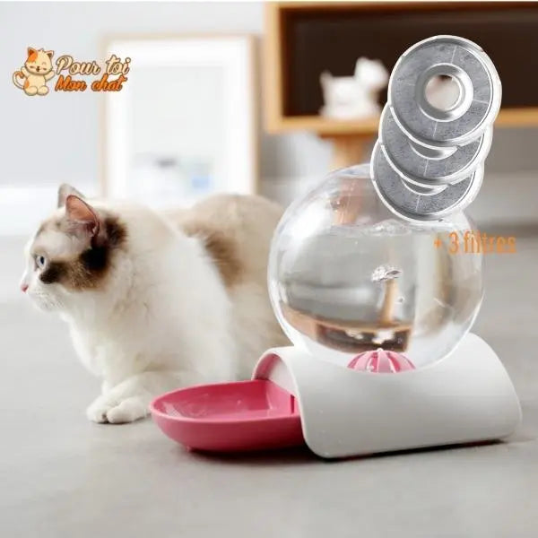 Fontaine à eau pour chat - Perfect Sphère - Pour toi Mon chat