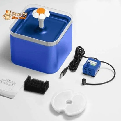Fontaine à eau pour chats avec éclairage LED - Pour toi Mon chat