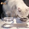 Gamelle Tête de Chat 2 en 1 - Cat'Twin'Bowl™ - Pour toi Mon chat