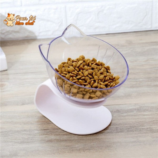 Gamelle Tête de Chat 2 en 1 - Cat'Twin'Bowl™ - Pour toi Mon chat