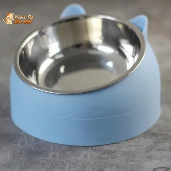 Gamelle Inclinée pour Chat - KittyBowl™ - Pour toi Mon chat