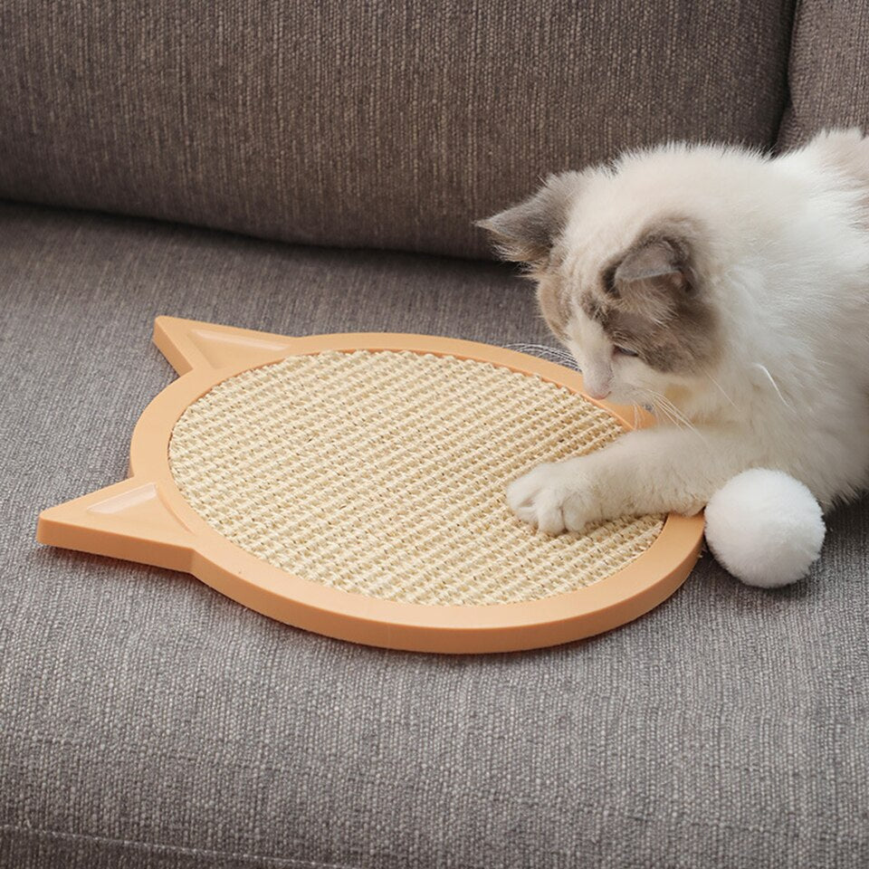 Grattoir à ongles en papier ondulé pour chat Pour toi Mon chat