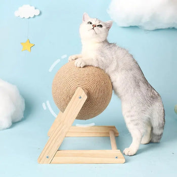 Griffoir brosse boule pour chat - Grif'Ball'Cat Pour toi Mon chat
