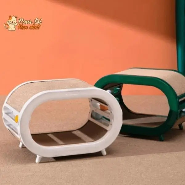 Griffoir ludique, design et spacieux pour chats - Pour toi Mon chat