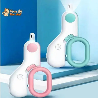 Coupe ongles sécurisé à LED - chat - chien - lapin - GriffouNet’™ - Pour toi Mon chat