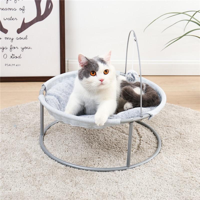 Panier Suspendu avec un Jouet - Hamac4cat™ - Pour toi Mon chat