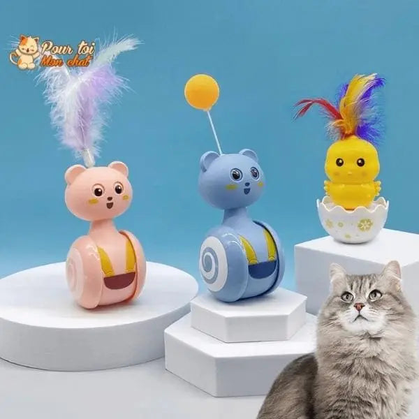 Jouet interactif animé pour chats - Pour toi Mon chat