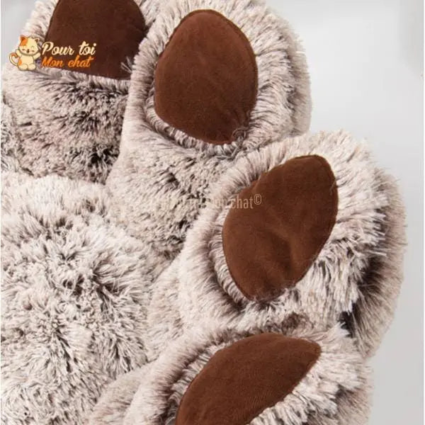 LIT À GRIFFES D’OURS POUR CHAT - TEDDYCAT™ - Pour toi Mon chat