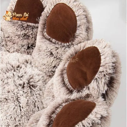 LIT À GRIFFES D’OURS POUR CHAT - TEDDYCAT™ - Pour toi Mon chat