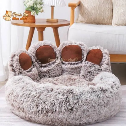 LIT À GRIFFES D’OURS POUR CHAT - TEDDYCAT™ - Pour toi Mon chat
