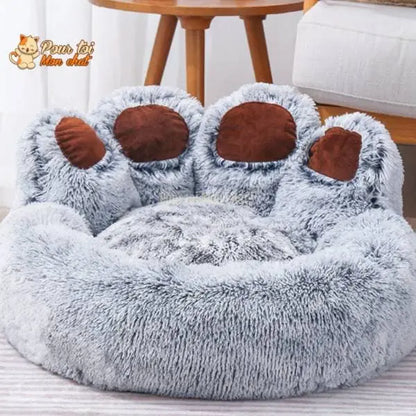 LIT À GRIFFES D’OURS POUR CHAT - TEDDYCAT™ - Pour toi Mon chat