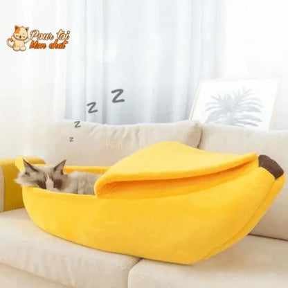 LIT BANANE POUR CHAT – Banana’Chat™ - Pour toi Mon chat