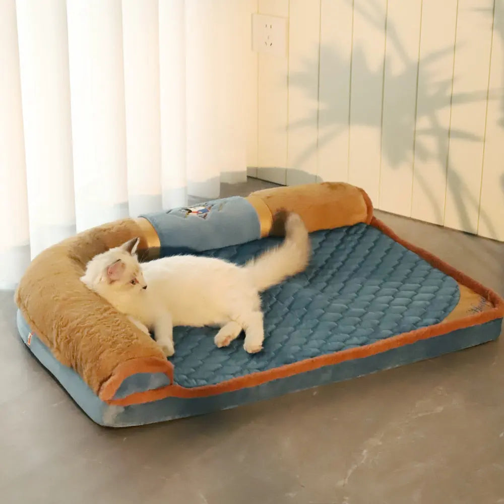 Lit pour chat avec oreiller Pour toi Mon chat
