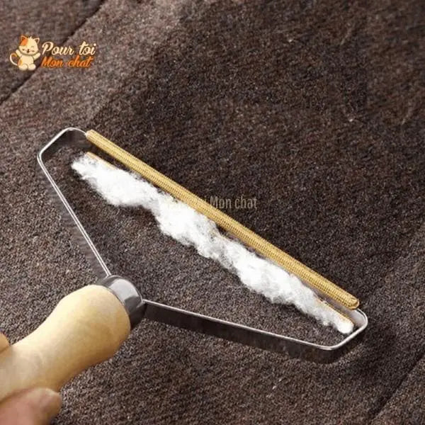 Mini-rouleau ramasseur de poils de chat - Roul'poils™ - Pour toi Mon chat