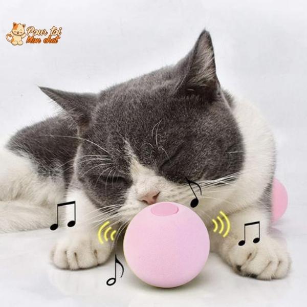 Balle avec des sons d'animaux - Music'Balls™ - Pour toi Mon chat