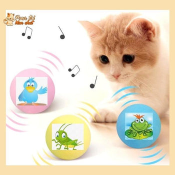 Balle avec des sons d'animaux - Music'Balls™ - Pour toi Mon chat
