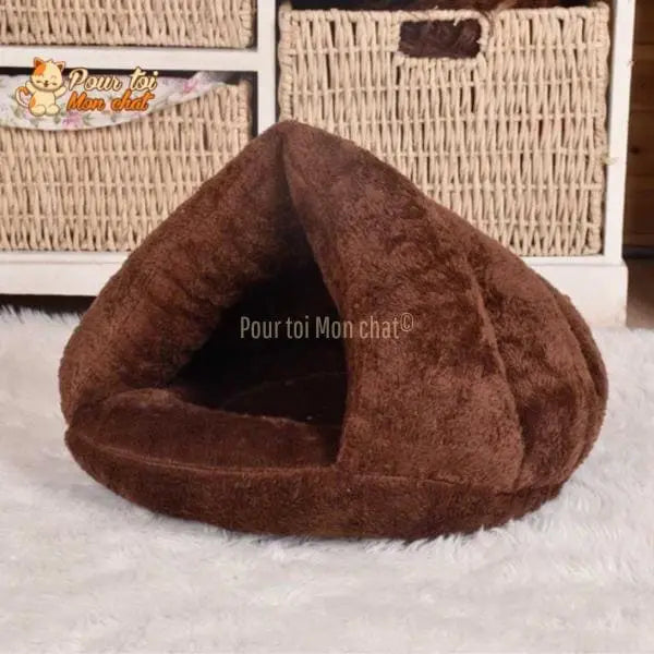 NICHE DOUILLETTE ET CHAUDE POUR CHAT ET CHATON – CAMP’CHAT™ - Pour toi Mon chat