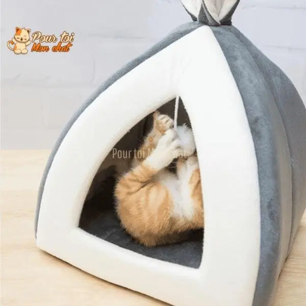 NICHE ORIGINALE À OREILLES DE LAPIN POUR CHAT – Oreill’Chat™ - Pour toi Mon chat